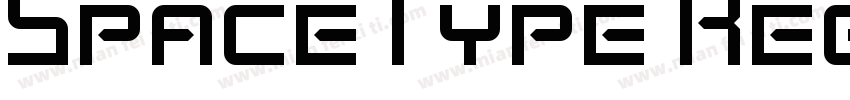SpaceType Regular 字体转换